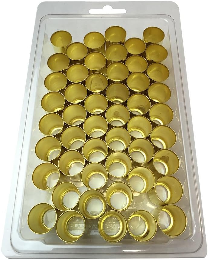 Interstate Pneumatics F7322-50 Brass Hose Ferrules - 0.500 Inch Inner Diameter, 1.0 Inch Length, Pack of 50 - Image 1